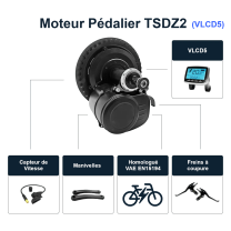 Kit Moteur Pédalier TSDZ2 - 36V 250W