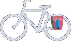 Posé dans une sacoche pvc_dans_la_sacoche_laterale