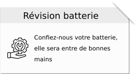 Révision batterie