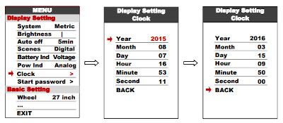 Horloge écran LCD BBS Bafang 850c Horloge écran LCD BBS Bafang 850c