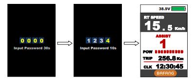 Mot de passe Mot de passe vélo électrique
