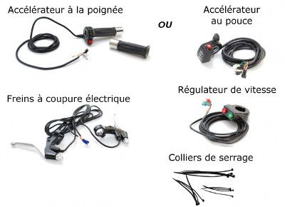 Connectique simplifiée Le pack d'accessoires