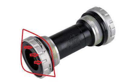 Boîtier à roulements externes Montage d'un moteur BBS sur un boîtier à roulements externes