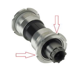 Boîtier de pédalier Etapes de montage d'un moteur BBS Bafang