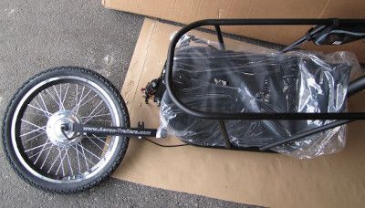 Montage remorque à vélo électrique Montage remorque à vélo électrique