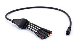 Câblerie remorque à vélo électrique Câblerie remorque à vélo électrique