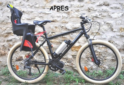 Mon VTC Btwin avec un moteur pédalier BBS VTT-BBS-2